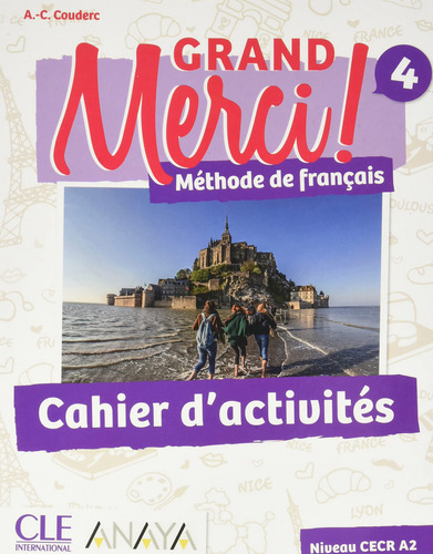 Libro Grand Merci! 4 Cahier D´activites - 