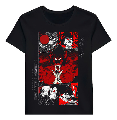 Remera Vegeta Ozaru Dragon Ball Z Saiyan Saga Desige Des1558