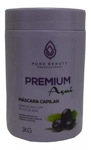 Kit Pure Beauty Professional Premium Açaí Reconstrução 0211 - Kit