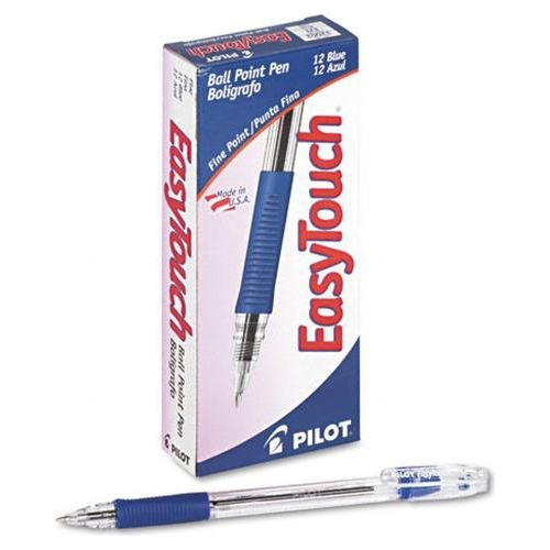 Esfero - Pilot Easytouch Ballpoint Pens 12 Pk