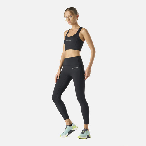 Calza Training Tiro Alto 7/8 Mujer Built To Move Negro