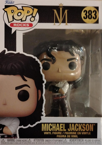 Funko Pop! Rocks Michael Jackson #383: Michael Jackson (Usado)