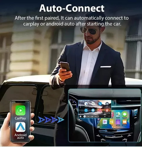 Adaptador Inalámbrico Carplay Z 2 En 1, Convertidor