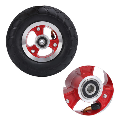 Pneus Pneumáticos De 8 Polegadas, Roda Dianteira De Scooter