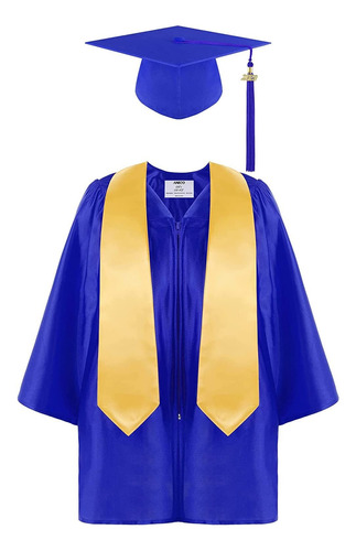 Juego De Gorra Unisex De Graduación Para Niños Y Niñas