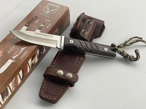 Imagen 3 de 9 de Cuchillo Venado 11cm Linea Estepa An-58 Fabricado En España