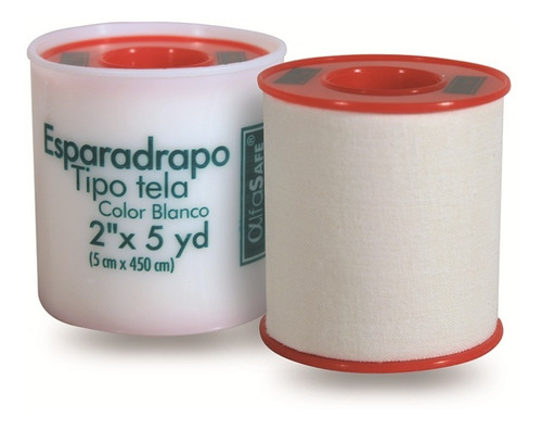 Esparadrapo Tela Blanco 2x5 Yardas