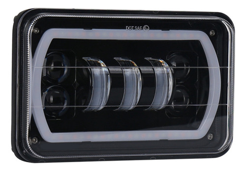 Lámpara De Luz Led Drl Crystal Clear Hi-lo Beam Drl L De 4 X