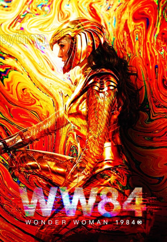 Pósters Película Wonder Woman Mujer Maravilla 1984 - 2020