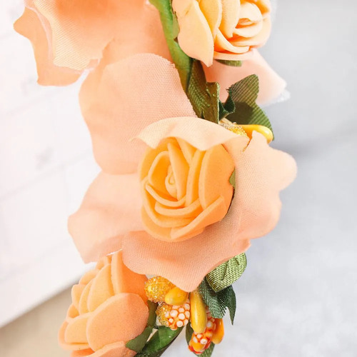 Nuevo Diadema Con Forma De Corona De Flores For Boda,