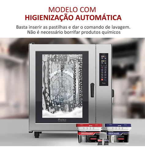 Forno Combinado 20gns 220v Trifásico Ref.c-max20 Pratica