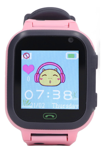 Reloj Inteligente Rosa Para Niños Y Niñas, Reloj Inteligente