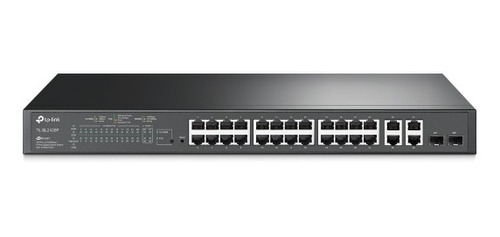 Switch Tp-link Tl-sl2428p 24ports Poe 1gbps + 4ports Gigabit