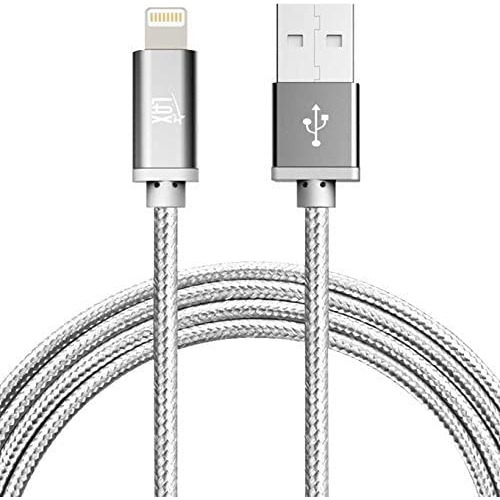 Lax - Cable Lightning De Carga Para iPhone, Cable Usb Trenza