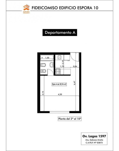 Imagen 4 de 6 de Monoambiente- Ov. Lagos Al 1500- Pronta Entrega! Oportunidad!