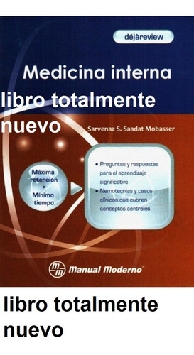 Libro Dejareview. Medicina Interna Libro Nuevo