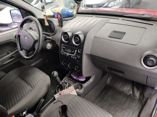 Imagem 2 de 11 de Ecosport Xls 1.6 Flex 8v 2007 Vermelha Completo Confira
