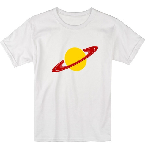 Camiseta Blusa Saturno Planeta, Anéis, Espaço Nasa Barata!