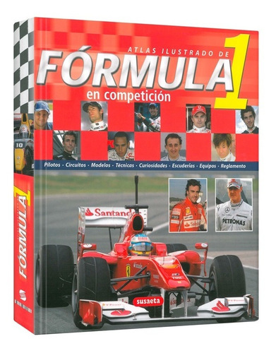 Libro Atlas Ilustrado De Fórmula 1 En Competición Autos