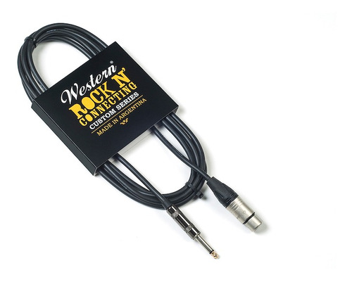 Imagen 9 de 10 de Cable Para Micrófono 3m Canon-plug Western Cp30