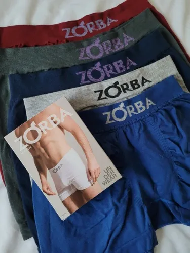 Boxer Zorba X 10 Unidades Lisos Algodon Art. 130
