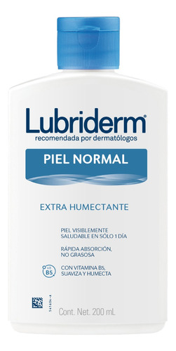 Crema Lubriderm Piel Normal 200ml