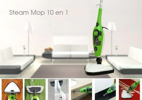 Imagen 4 de 9 de Aspiradora A Vapor Trapeador Limpiador Multifunción