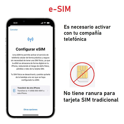 Apple iPhone 14 Plus 128 Gb E-sim, Nuevo Sellado