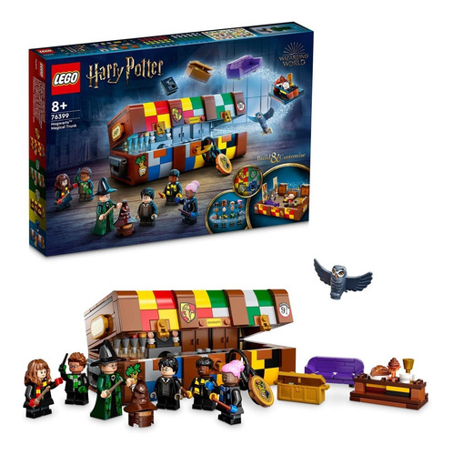 Imagen 2 de 12 de Lego 76399 Baúl Mágico De Howarts 603 Piezas