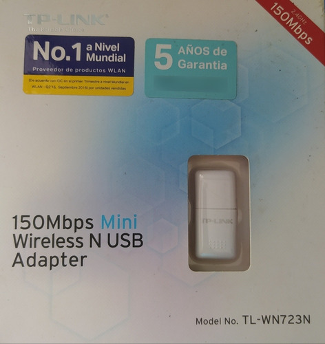 Adaptador Mini Usb Wireless Modelo Tl-wn723n