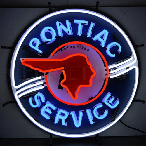 Neonetics 5ponbk Pontiac Neon Sign Servicio Respaldo
