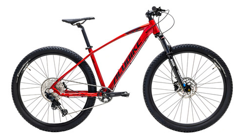 Mountain Bike Alubike Xta 3.0 R-29 2024 12v Shim Deore Color Rojo Tamaño Del Cuadro 17