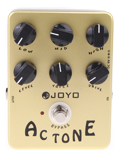 Pedal De Efectos Ac Joyo Jf-13 Amp True Vox Effect Pedal Ton