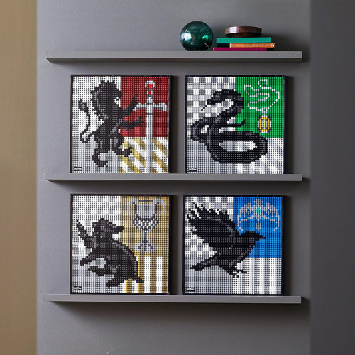 Lego Art Harry Potter Hogwarts Crests 31201 Building Kit;...