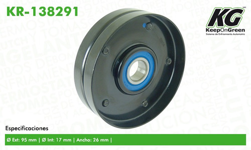 Polea Tensora De Accesorios Ml320 Base 2001 Sohc 3.2l