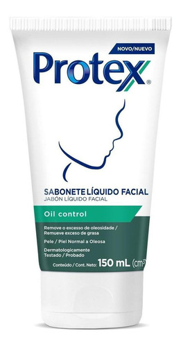 Sabonete Líquido Facial Oil Control 150ml Protex