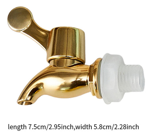 Dispensador De Agua Pout Jugo Dispensador De Reemplazo Oro