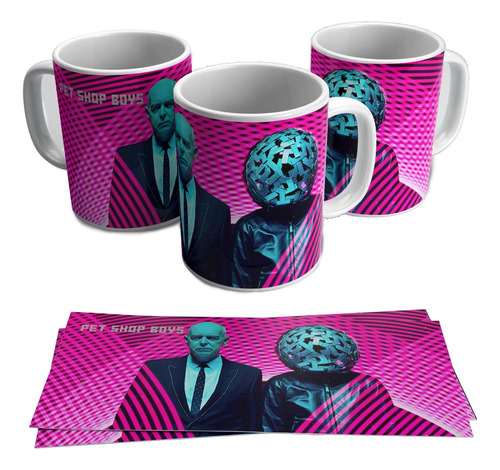 Taza Mágica 11 Oz / Pet Shop Boys , M03 (1 Pz)