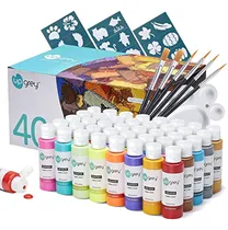 Comprar Upgrey Juego De Pintura De Tela Para Ropa, Pintura