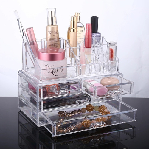 Organizador Acrílico De Maquillaje Y Joyería