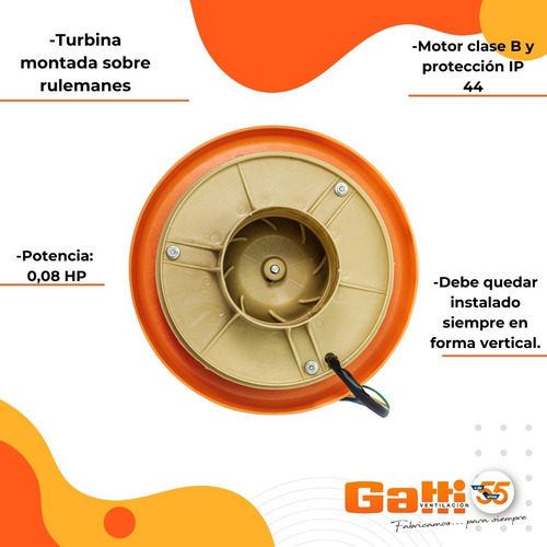 Extractor De Aire Satelital 10 Cm Para Baño/cocina