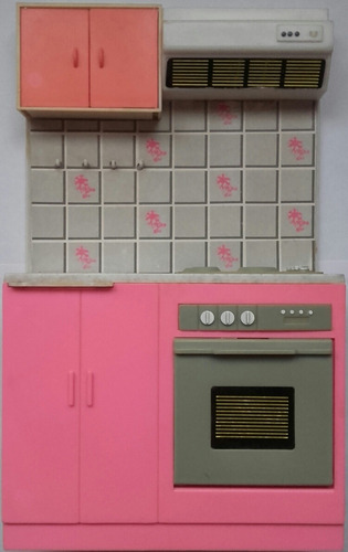 Set De Muebles De Cocina Para Muñeca Barbie