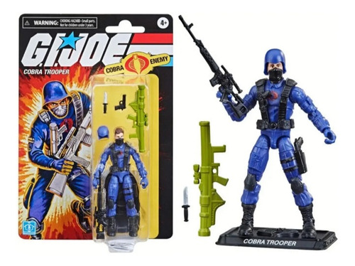 G.i Joe Retro Collection Series Cobra Trooper Original  