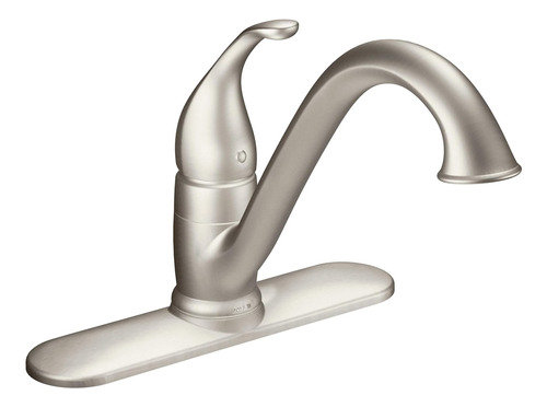 Moen 7825srs Camarist Llave Monomando De Arco Bajo Para Coci