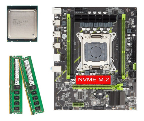 A Kit Combinado De Placa Base Qiyida X79, Cpu E5 2689 Y 2