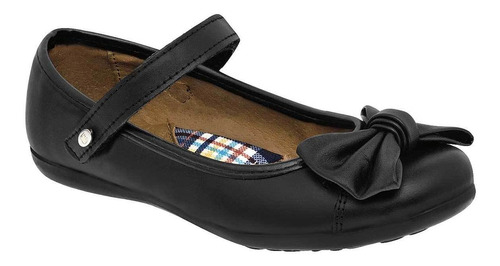 Coqueta Niña Mujer Zapato Escolar  Color Negro Cod 78906-1