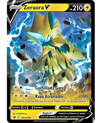 Pokémon TCG: Box Coleção de Batalha - Deoxys + Zeraora VMAX e V