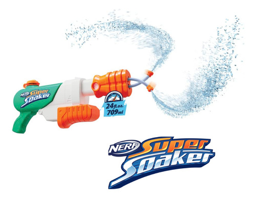 Pistola De Agua Nerf. Super Soaker 3en1 P/ Niños 700ml