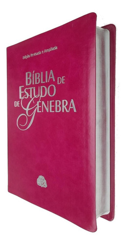Bíblia de Estudo de Genebra - pink - capa macia, de Equipe Cultura. Editora EDITORA CUTURA CRISTÃ, capa mole em português, 2022