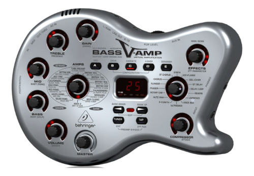 Behringer Bass V-amp Pro Lx1b - Procesador Efectos Para Bajo